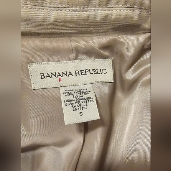 Banana Republic trench coat - Picture 5 of 5